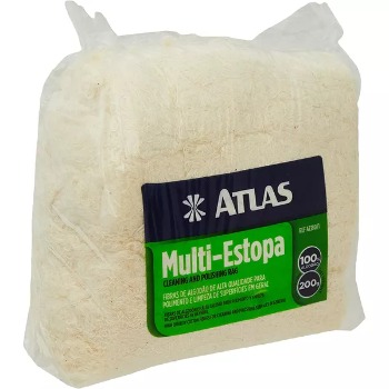 ESTOPA MULTI ALGODAO 200G ATLAS