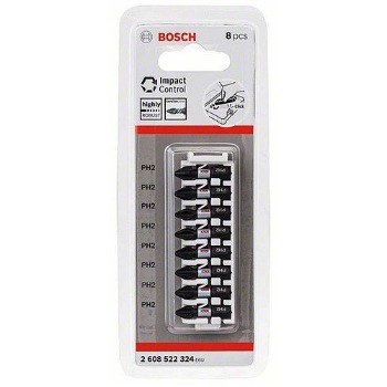 BIT IMPACT CONTROL 25MM PH2 X8 - BOSCH - UN