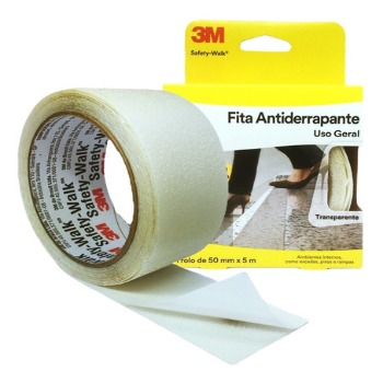 FITA ANTIDERRAPANTE TRANSP 50MMX5M 3M